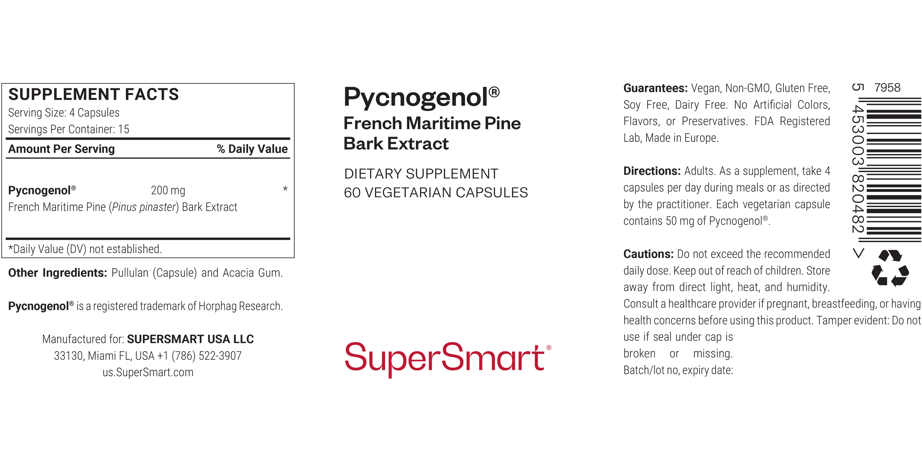 Pycnogenol® Supplement
