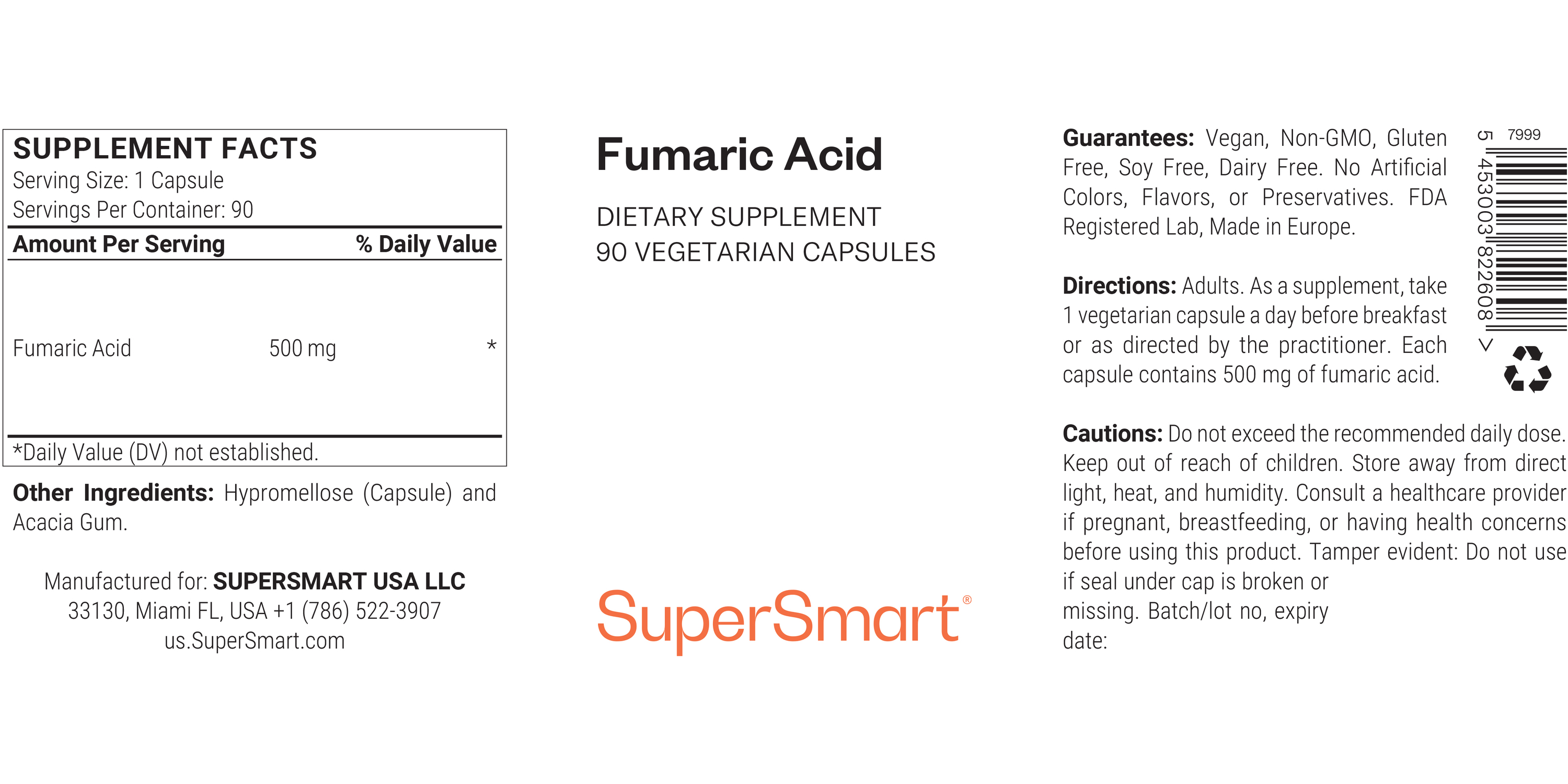 Fumaric Acid Supplement