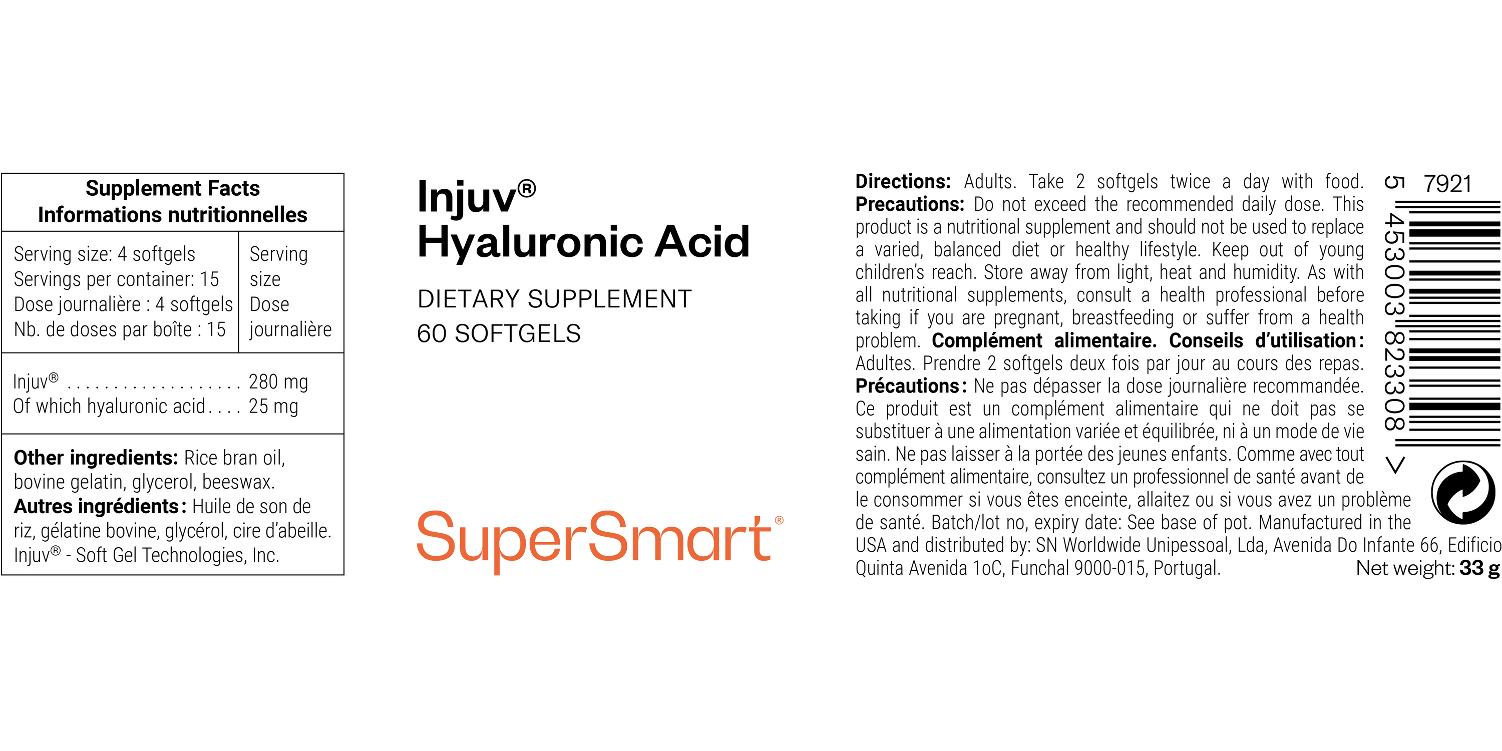Injuv&reg; Hyaluronic Acid 