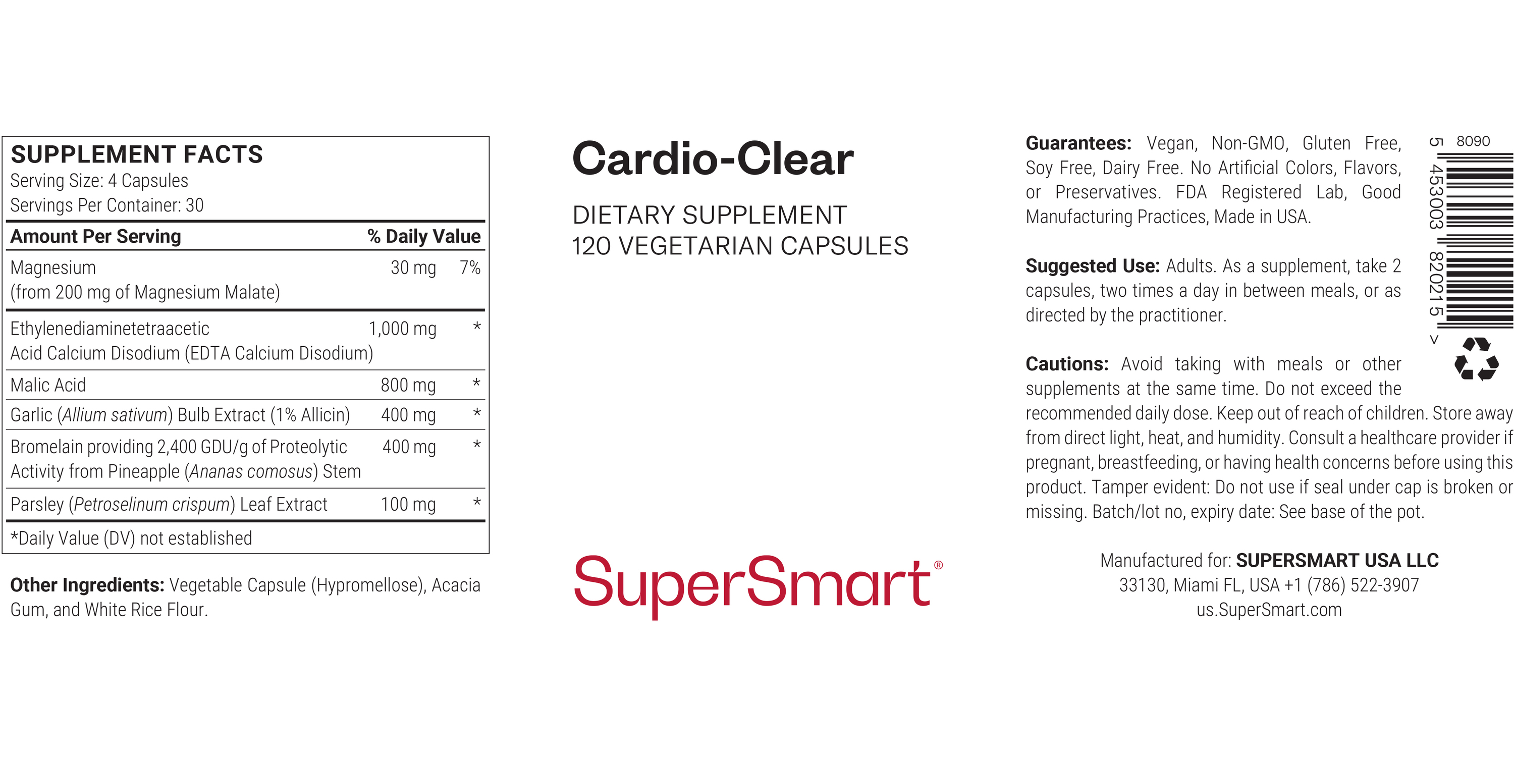 Cardio-Clear Supplement