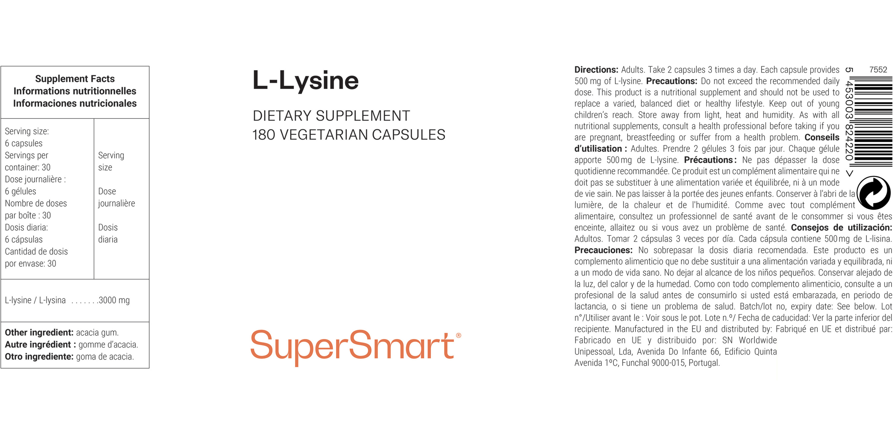 L-Lysine Supplement