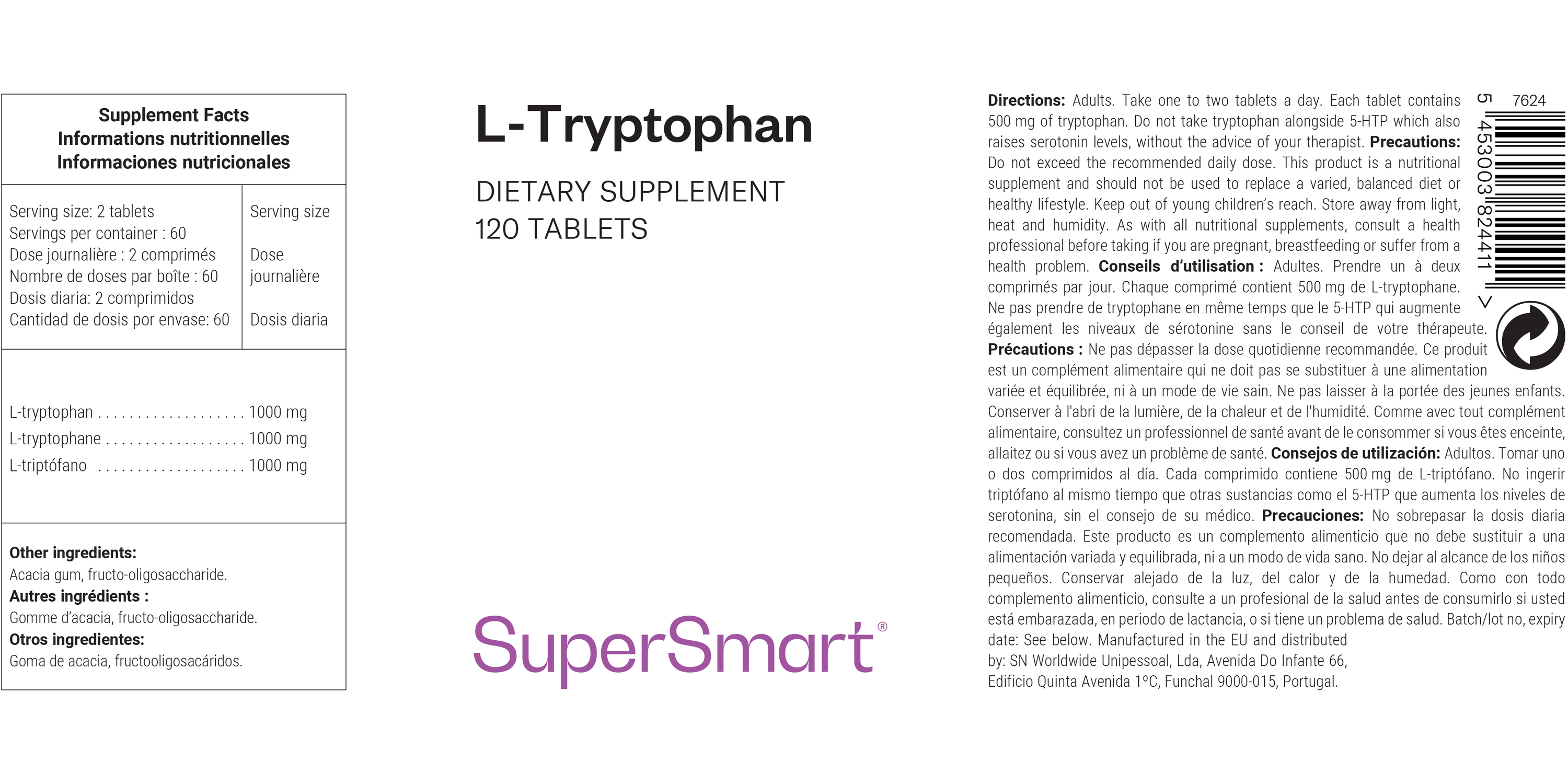 L-Tryptophan Supplement