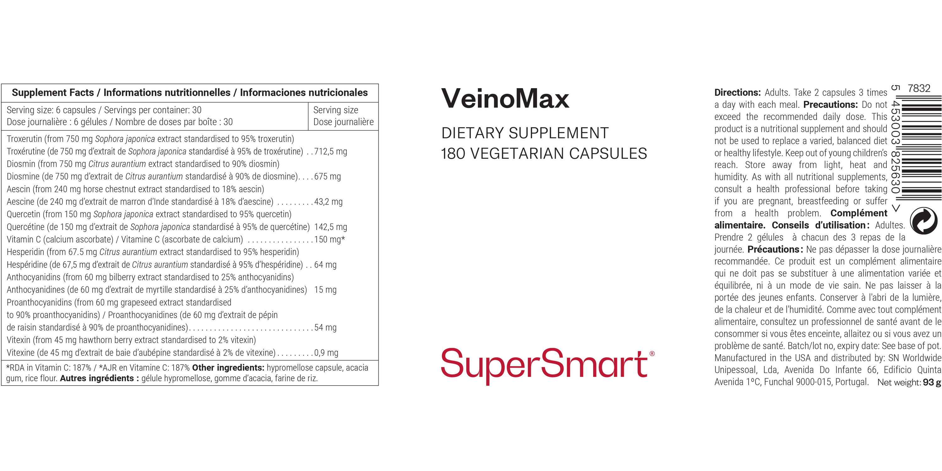 VeinoMax Supplement