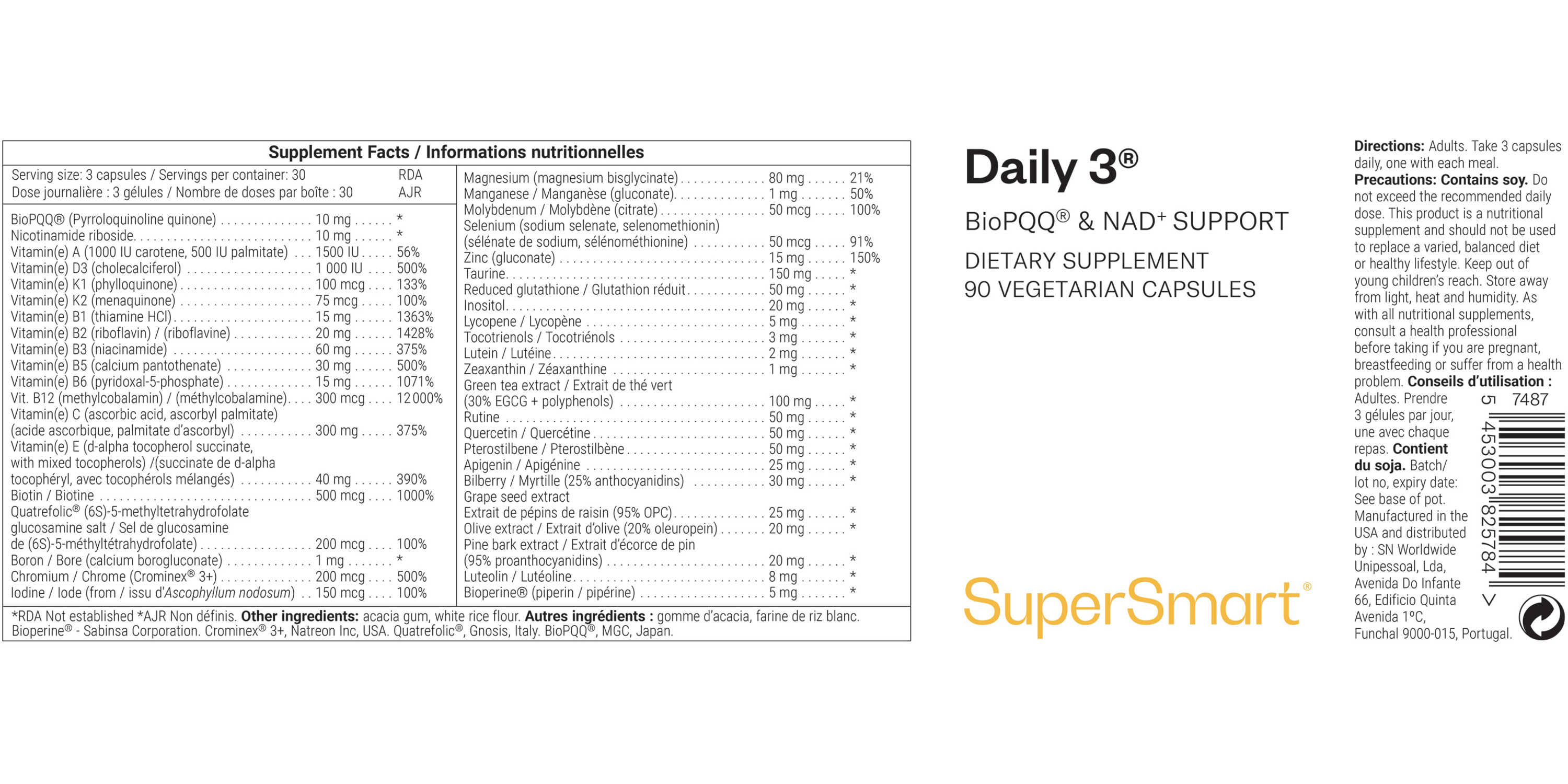 Daily 3® Supplement
