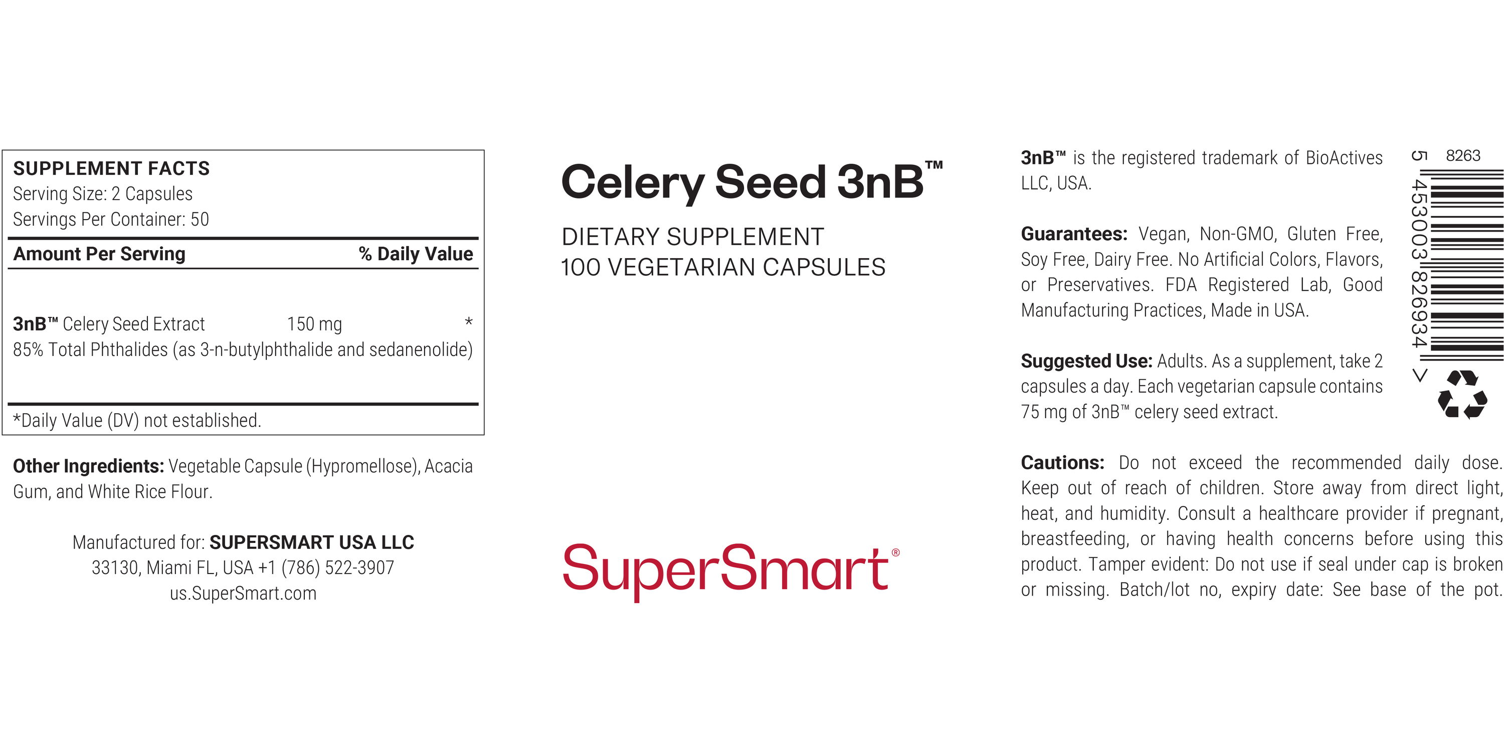 Celery Seed 3nB™ Supplement