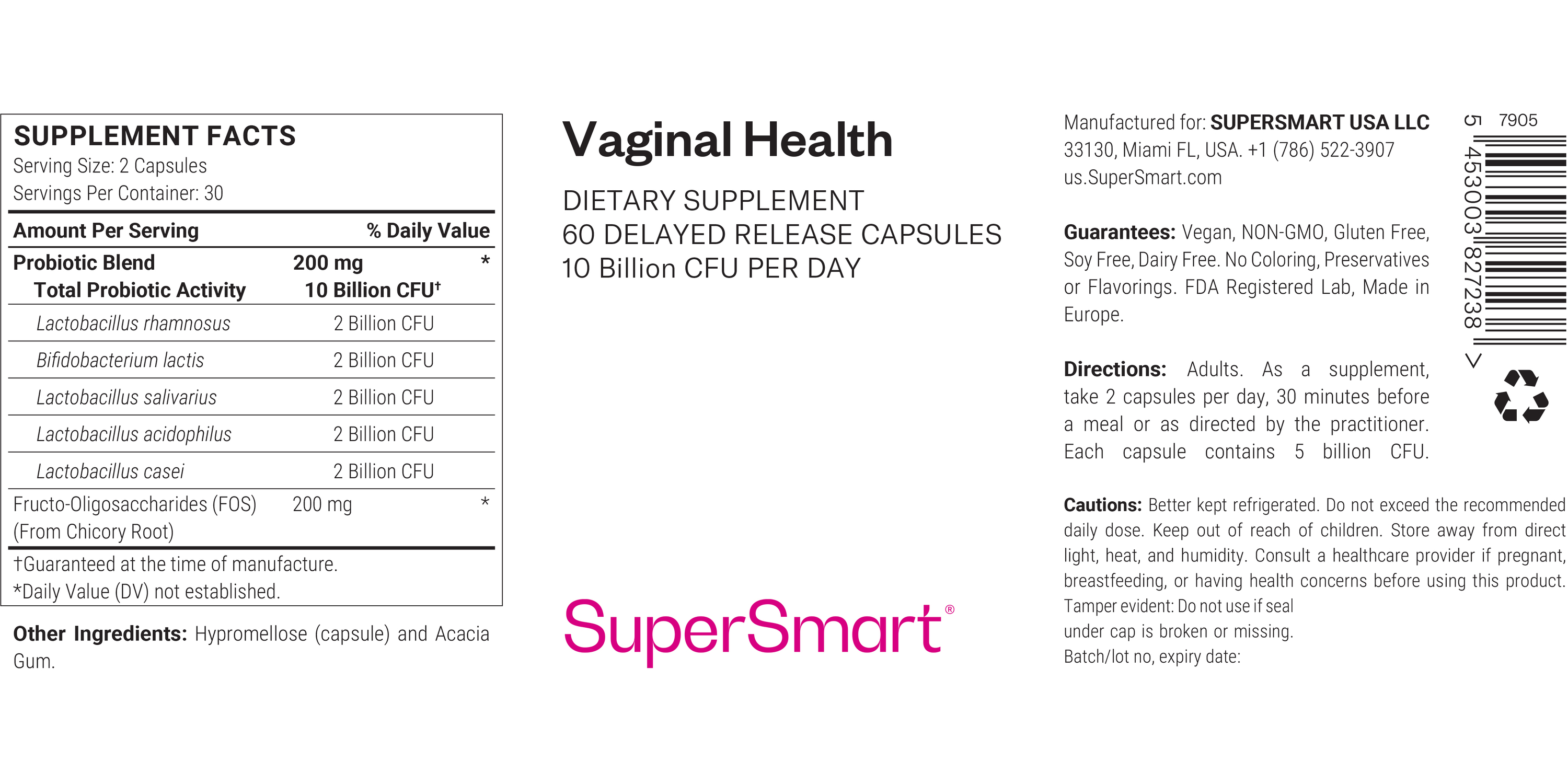 Vaginal Health Supplement