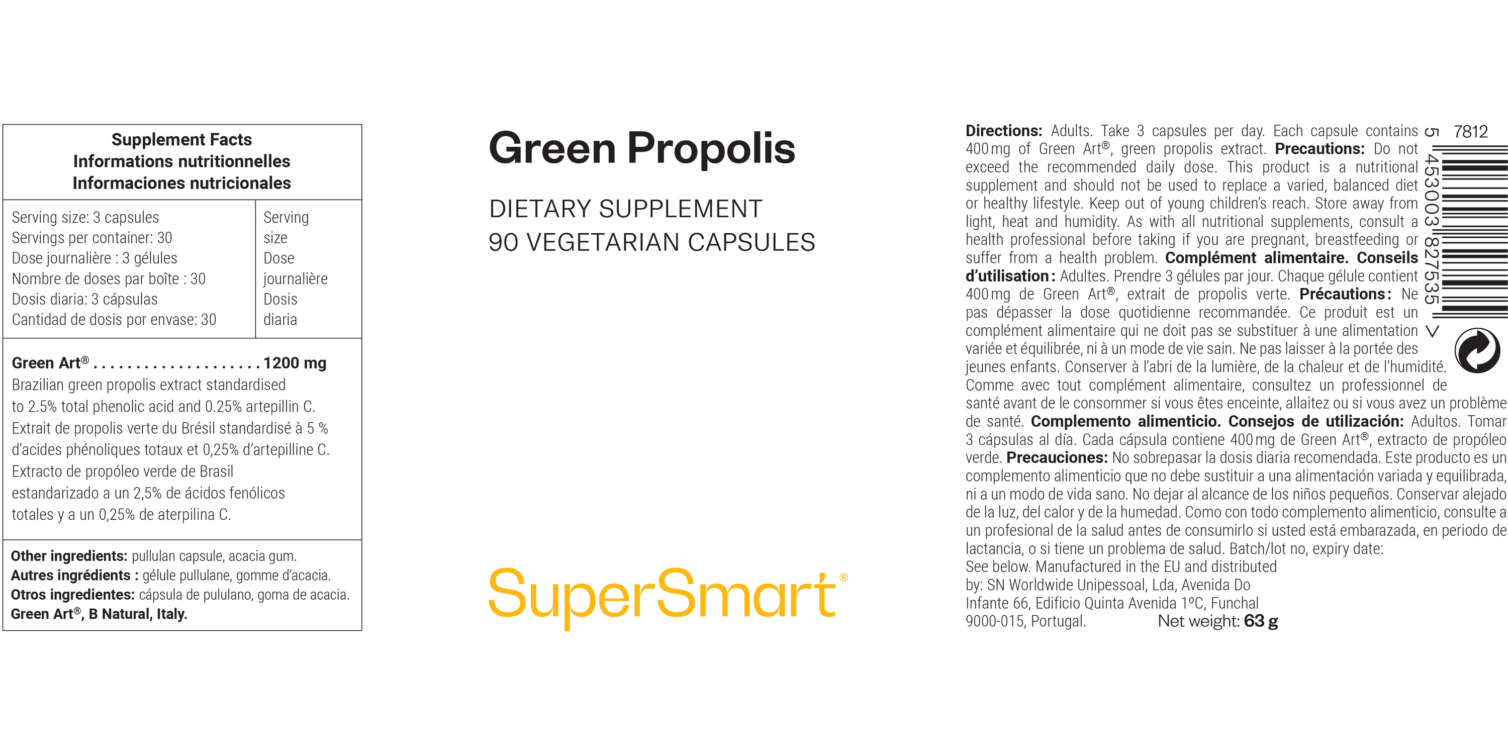 Green Propolis Supplement