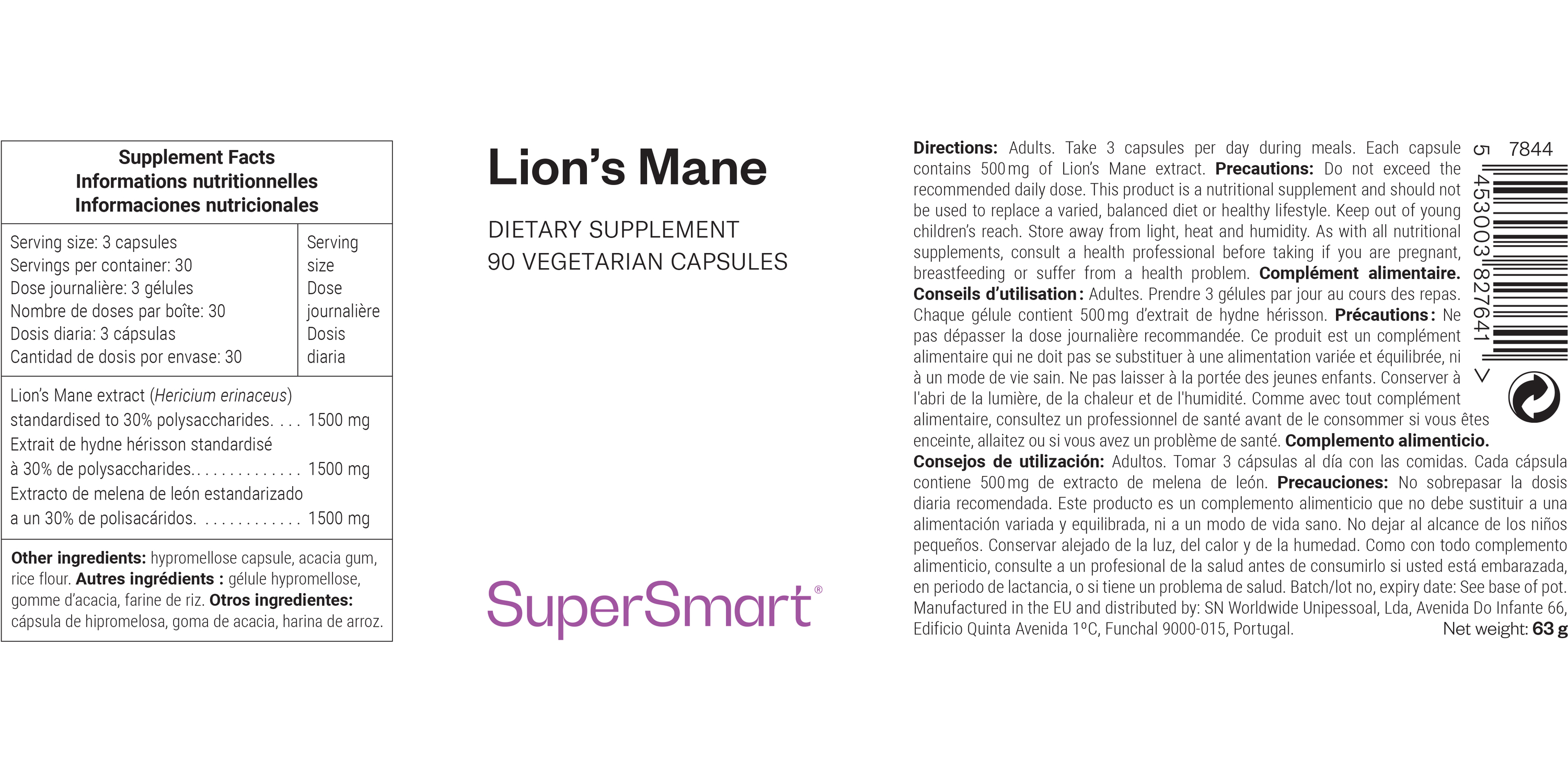 Lion's Mane Supplement 