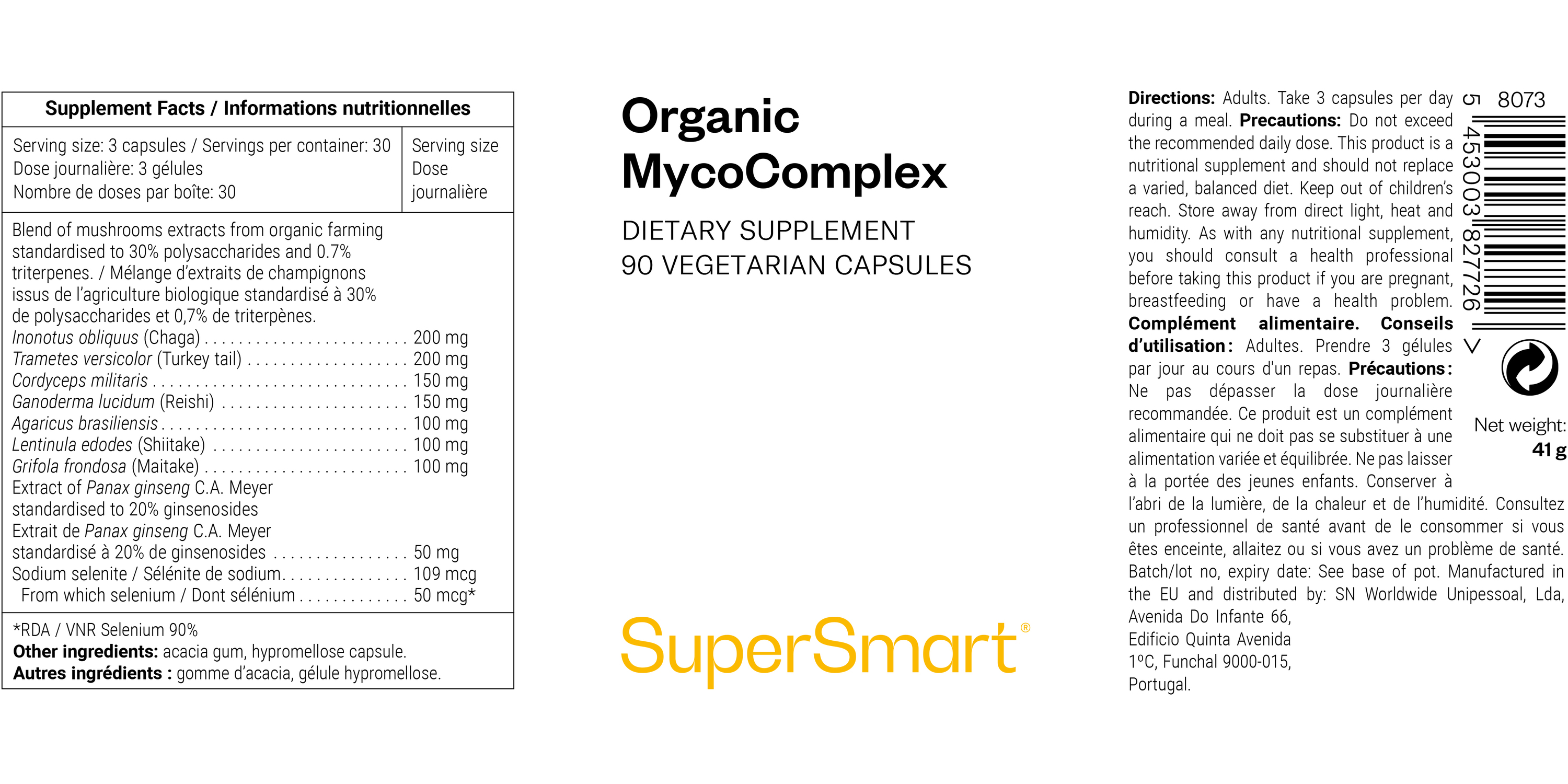 Organic MycoComplex Supplement