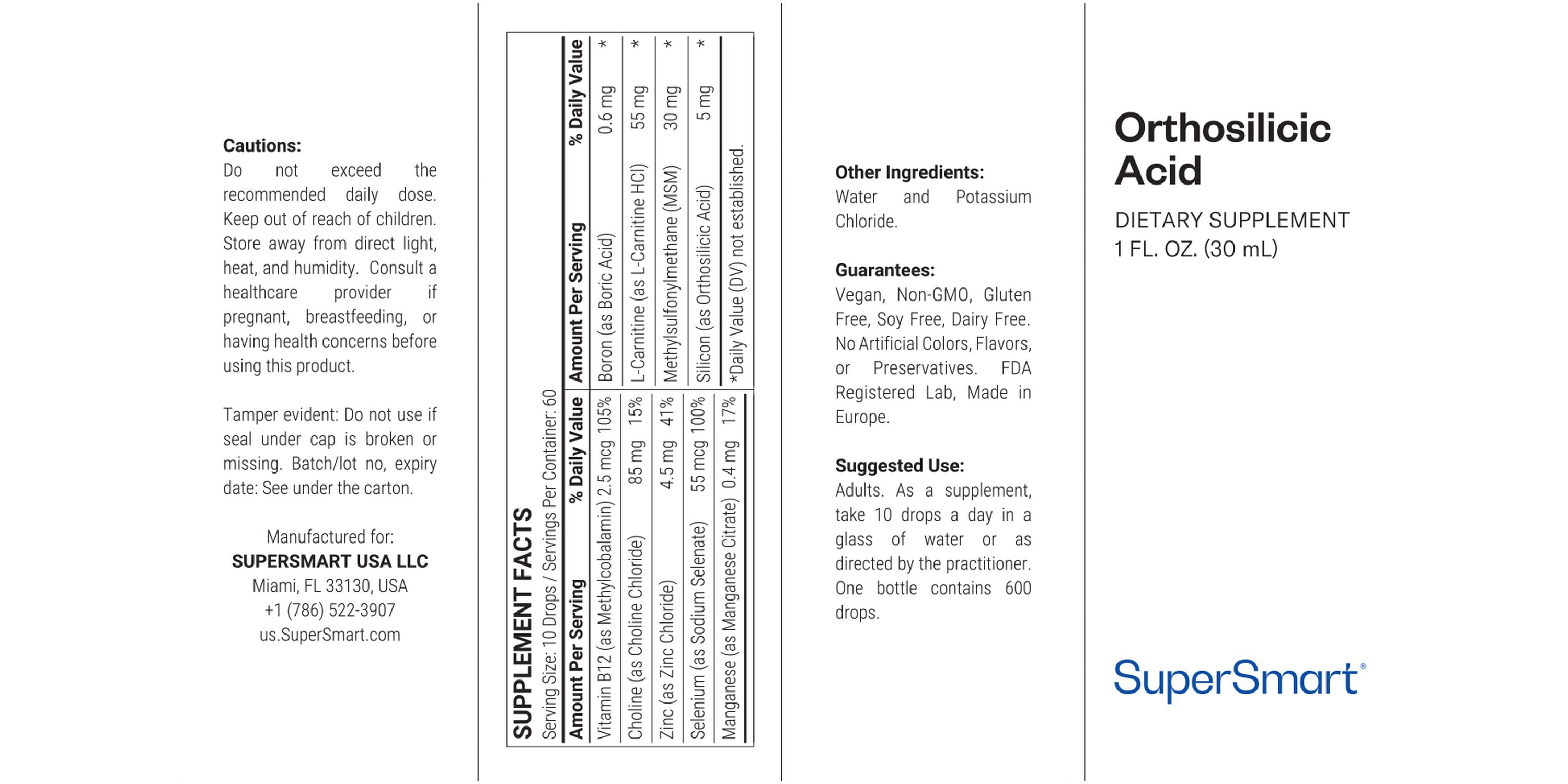 Orthosilicic Acid