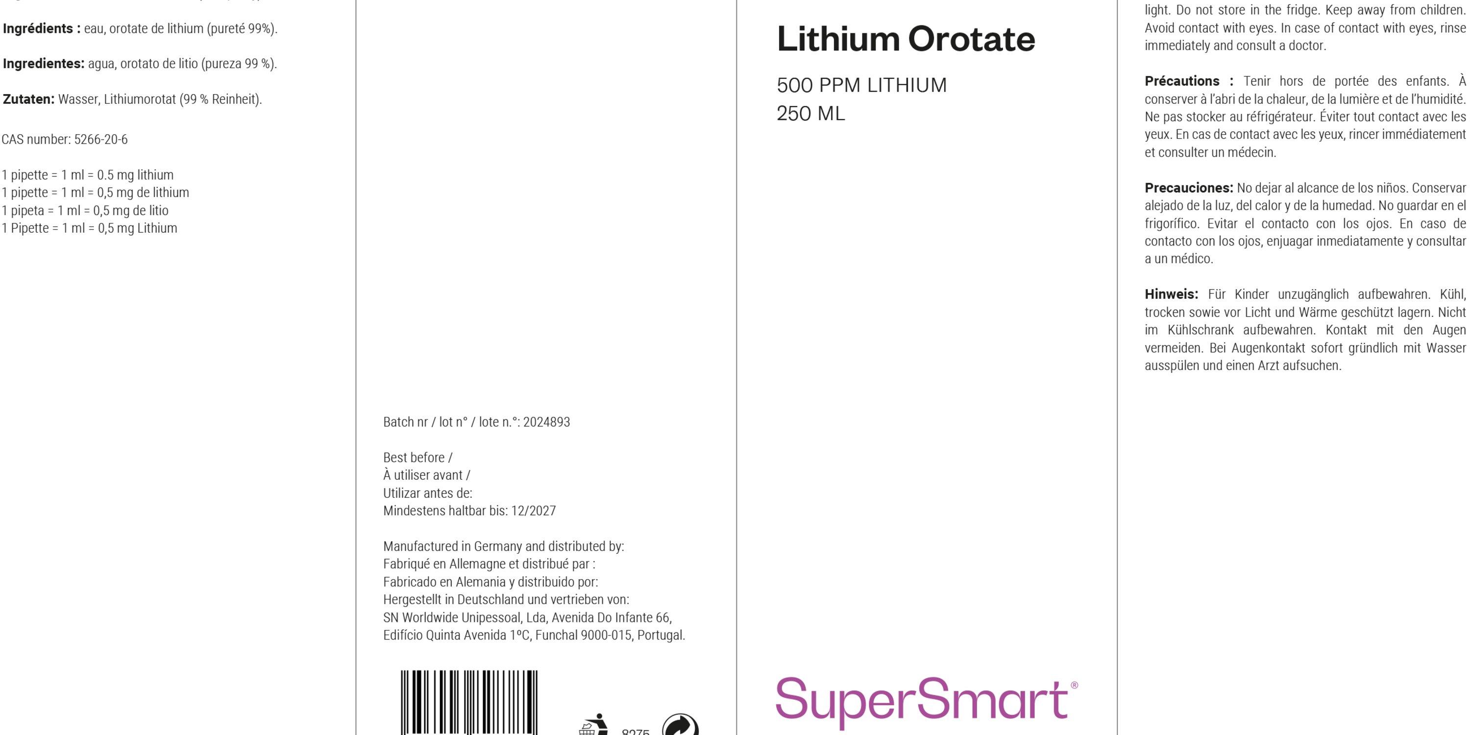 Lithium Orotate